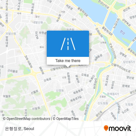 은행정로 map