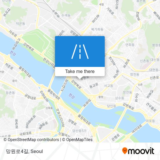 망원로4길 map