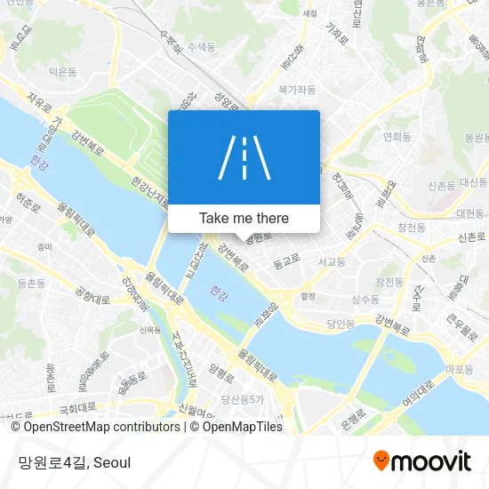 망원로4길 map