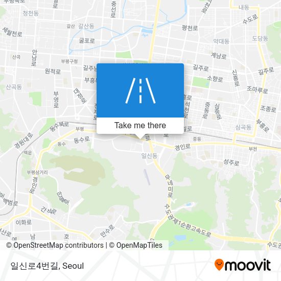 일신로4번길 map