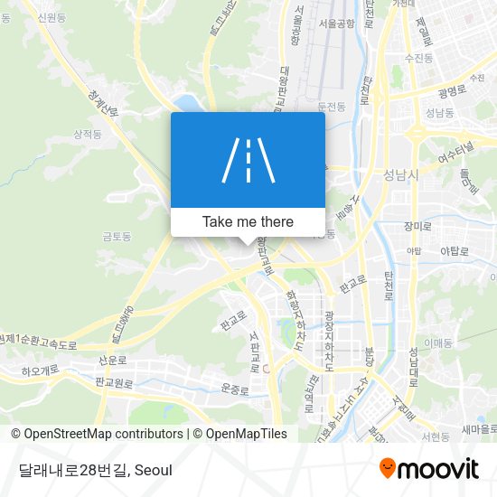 달래내로28번길 map