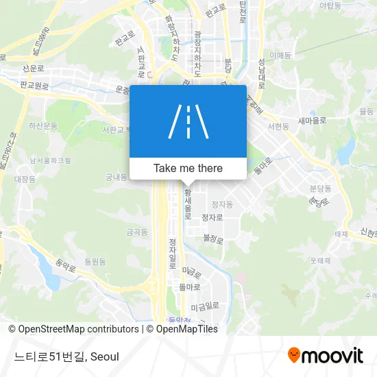 느티로51번길 map
