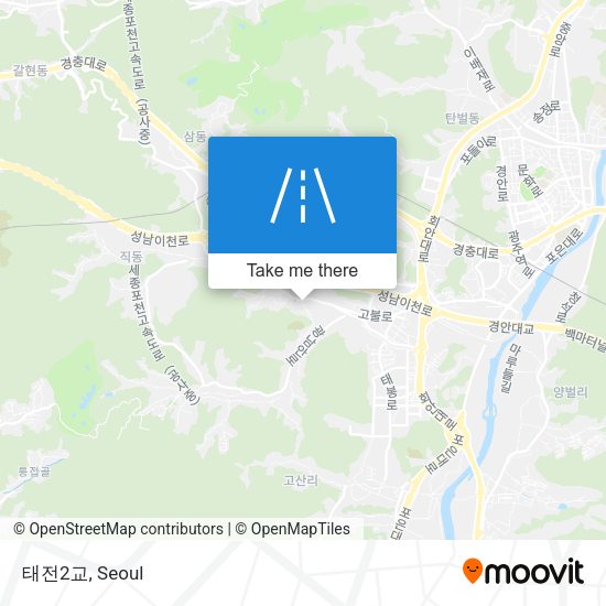 태전2교 map