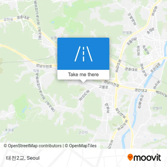 태전2교 map