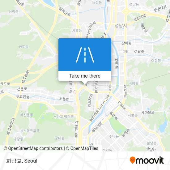 화랑교 map