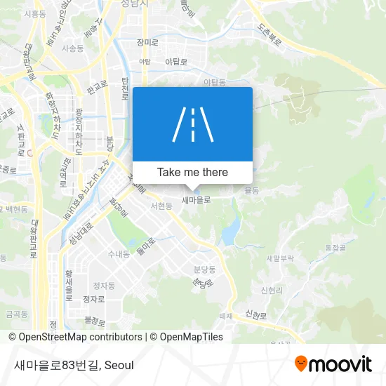 새마을로83번길 map