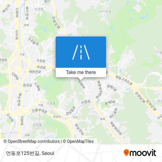 언동로125번길 map