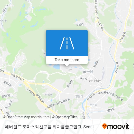 에버랜드 토마스와친구들 화차를글고밀고 map