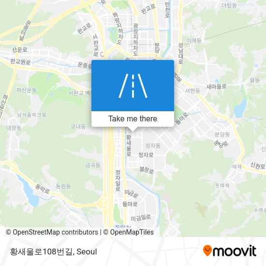 황새울로108번길 map