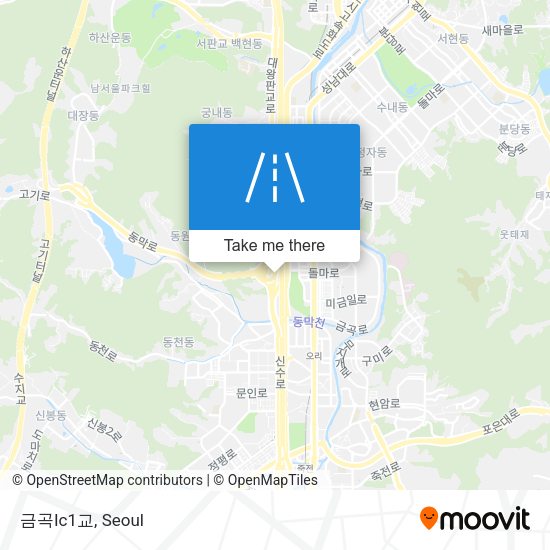 금곡Ic1교 map