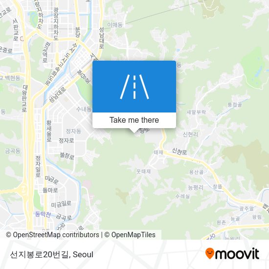 선지봉로20번길 map
