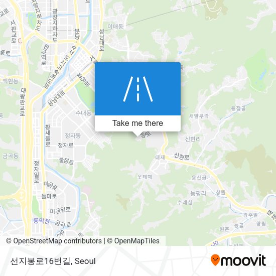 선지봉로16번길 map