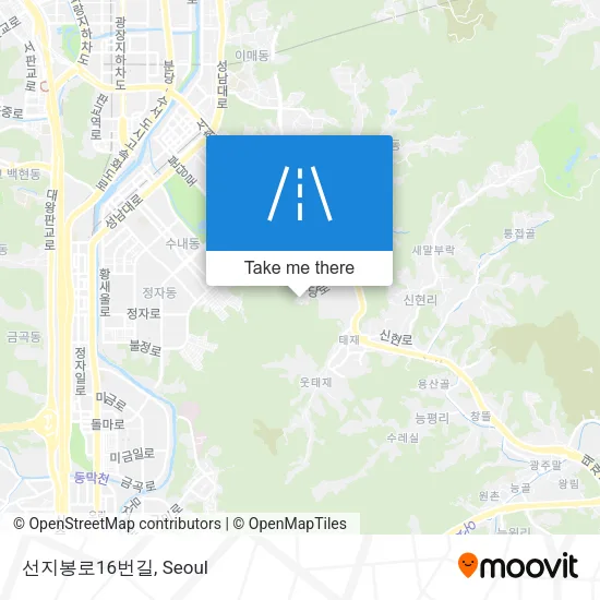 선지봉로16번길 map
