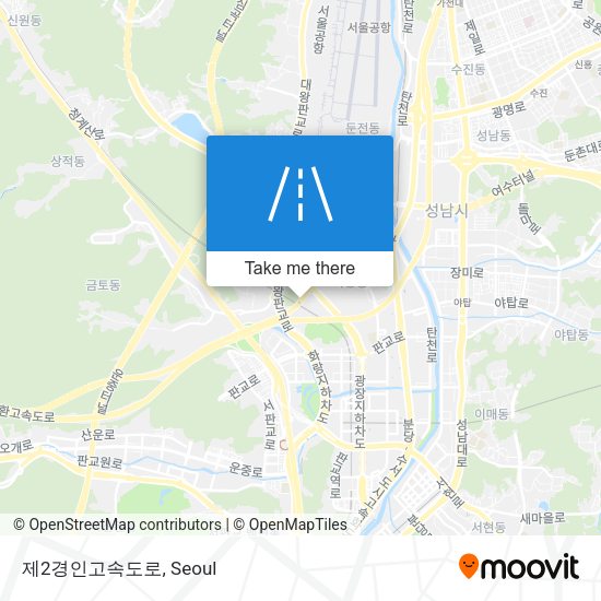 제2경인고속도로 map