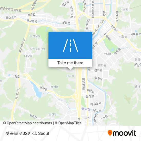 쇳골북로32번길 map