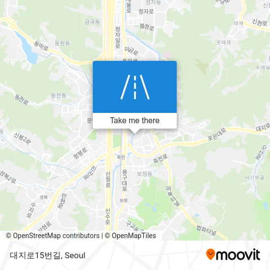 대지로15번길 map