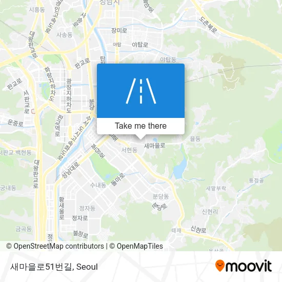 새마을로51번길 map