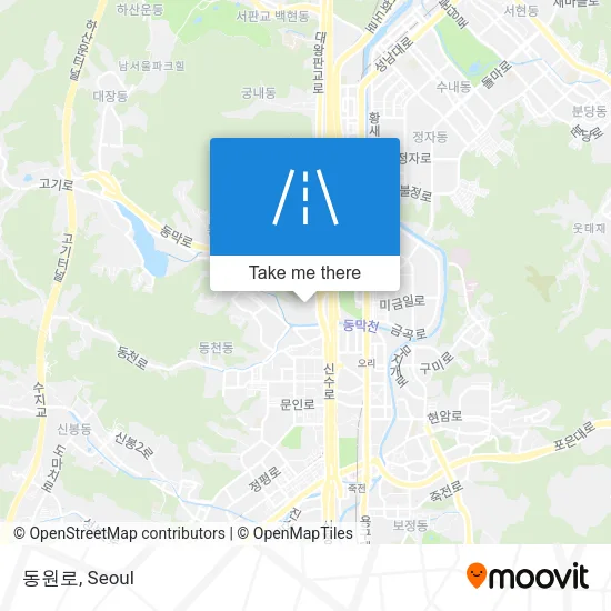 동원로 map