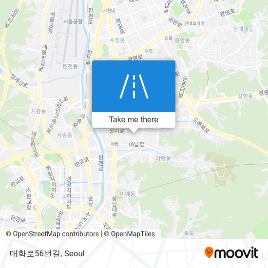 매화로56번길 map