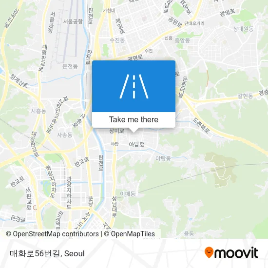 매화로56번길 map