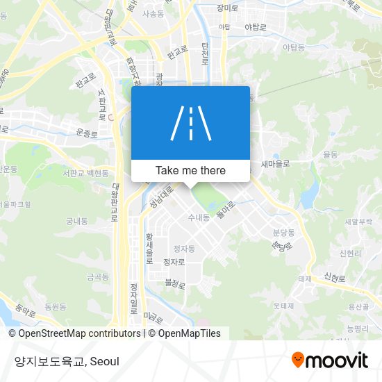 양지보도육교 map