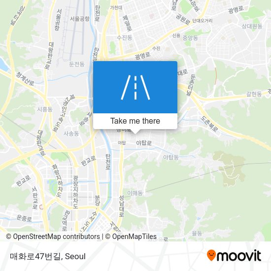 매화로47번길 map