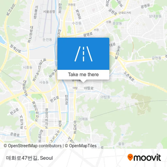 매화로47번길 map