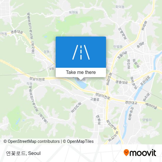 연꽃로드 map