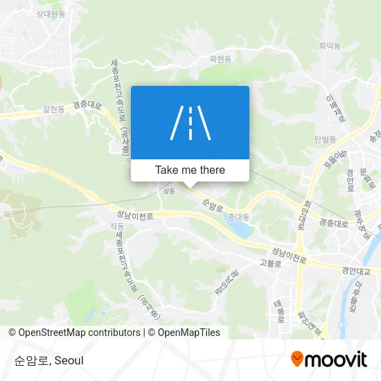 순암로 map