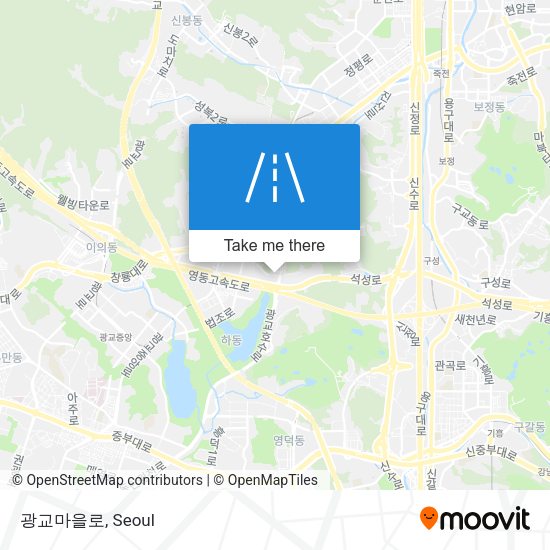 광교마을로 map