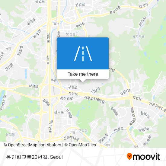 용인향교로20번길 map