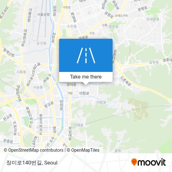 장미로140번길 map