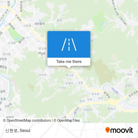 신현로 map