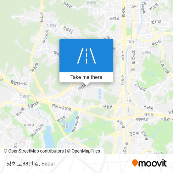 상현로88번길 map
