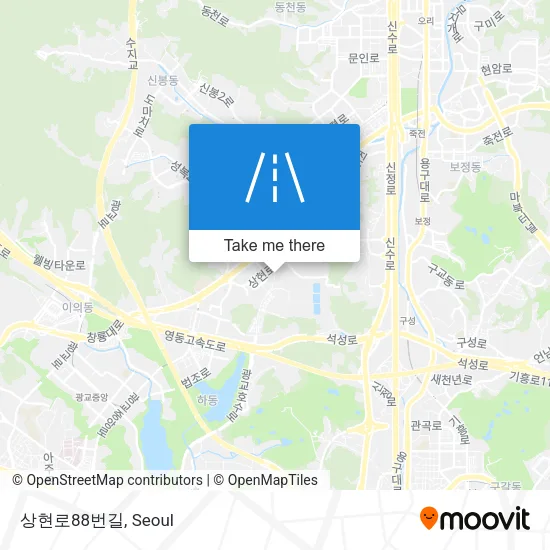상현로88번길 map