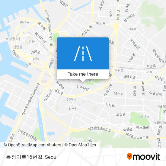 독정이로16번길 map
