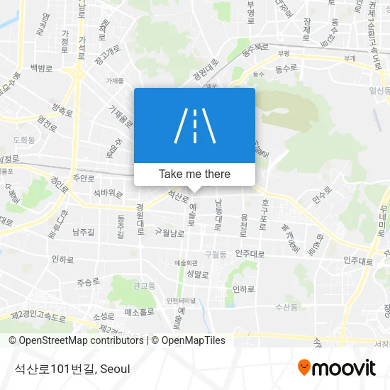 석산로101번길 map