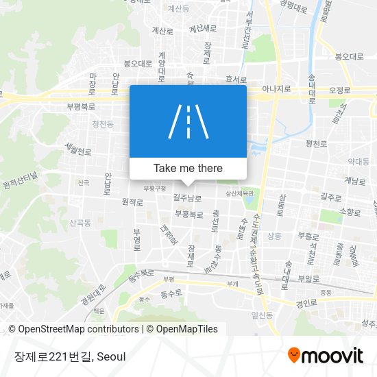 장제로221번길 map