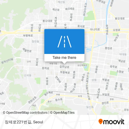 장제로221번길 map