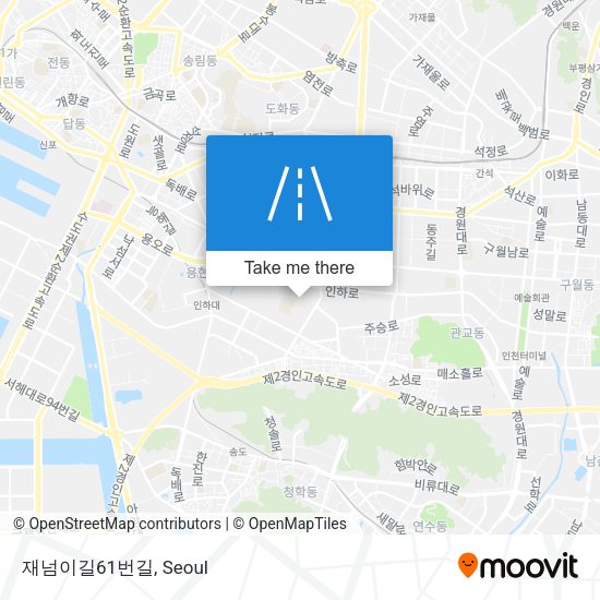 재넘이길61번길 map