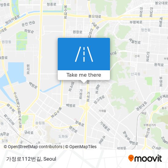 가정로112번길 map