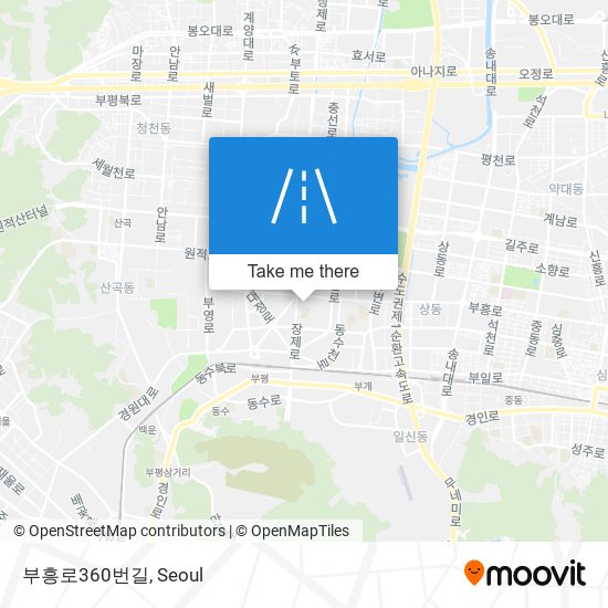 부흥로360번길 map