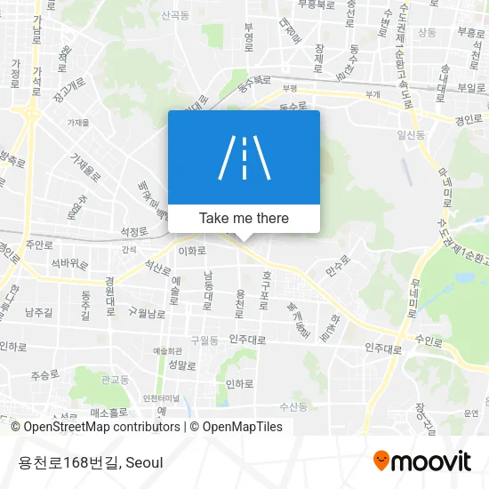 용천로168번길 map