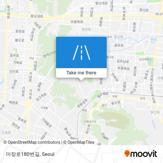 마장로180번길 map