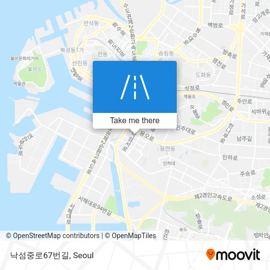 낙섬중로67번길 map