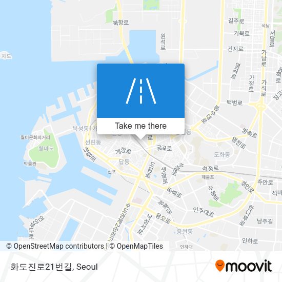 화도진로21번길 map