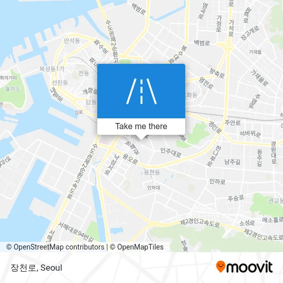 장천로 map