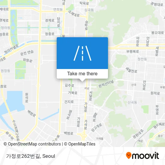 가정로262번길 map