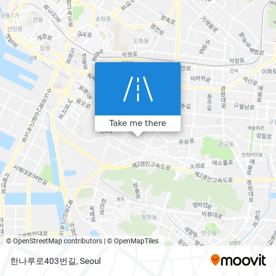 한나루로403번길 map