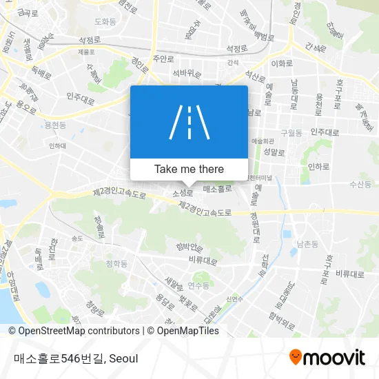 매소홀로546번길 map